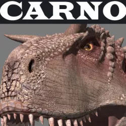 Carnotaur Resurrection - dinosaur 3d model 3D model