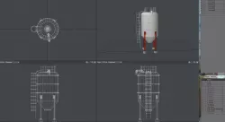 Cement Silo 3D model