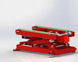 Chain Conveyor Lift (pneumatic)