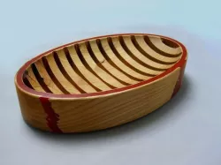 cherry wood bowl