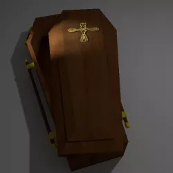 Coffin 3D model