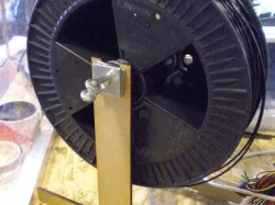Coil support for 30 cm diameter coils