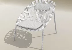 Coracle Lounge Chair De la Espada 3D model