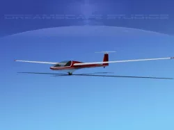 DG-400 15-Metre Motorglider V10 3D model