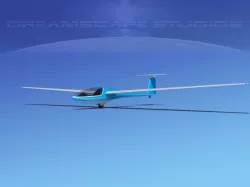 DG-400 15-Metre Motorglider V13 3D model