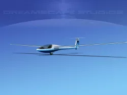 DG-400 15-Metre Motorglider V14 3D model