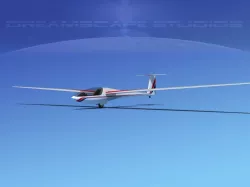 DG-400 17-Metre Motorglider V01 3D model