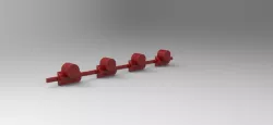 Ductile cast iron tree model