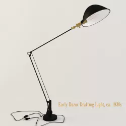 Early Dazor Drafting Light   1930s  3D model