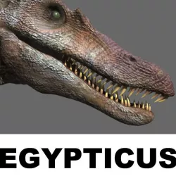 EGYPTICUS spinosaur dinosaur - 3d model 3D model
