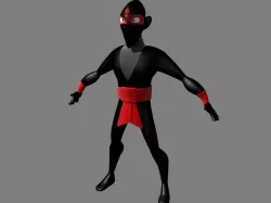 Evil Ninja 3D model