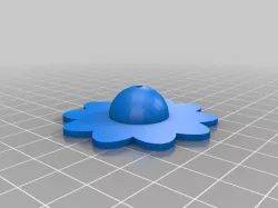 Flower for a gun barrel
