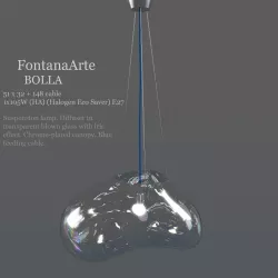 Fontana Arte Bolla 3D model