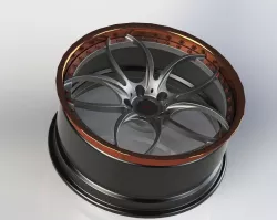Forged Wheels 3D model