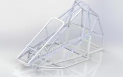 Gaiola Kart Cross concept