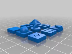 Game gridboard and pieces