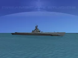 Gato Class Submarine SS-224 USS Cod 3D model