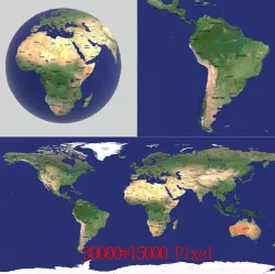 Globe 3D model