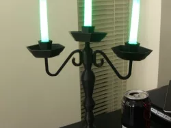 Glow Stick Candelabra