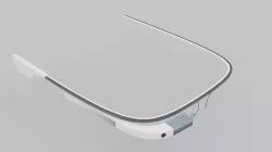 Google Glass 3D model