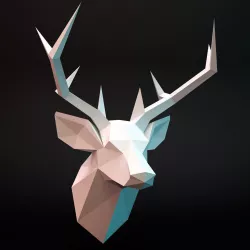 Head deer  3D model