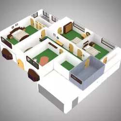 House Interior 3D model