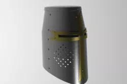 Knights helm