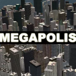 MEGAPOLIS - 3d city model 3D model