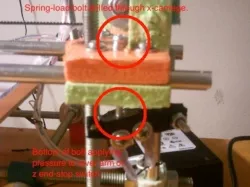 Micro-Adjustable Prusa Mendel Z-endstop