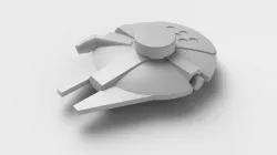 Millennium Falcon: Single Stud Lego piece