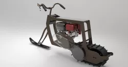 mini snow bike