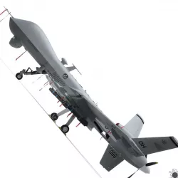 MQ-9 Reaper Military Aircraft Drone 3D model