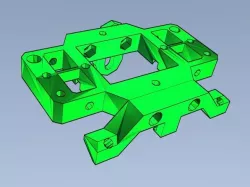 OpenX Carriage mk2 (openscad version)