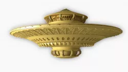 Original space craft 3D model