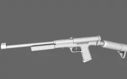 Paintball Gun 3D model