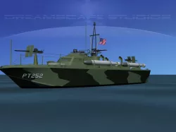 Patrol Torpedo Boat PT252 3D model