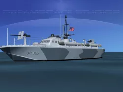 Patrol Torpedo Boat PT427 3D model