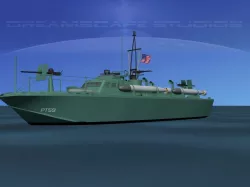 Patrol Torpedo Boat PT59 3D model