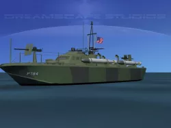 Patrol Torpedo Boat PT84 3D model