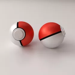 Pokeball 3D model