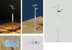 public light Low-poly  3D model