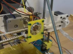 RepRap Prusa extruder fan mount
