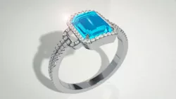 Ring render 3D model