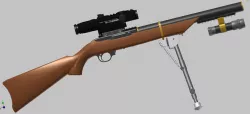 Ruger 10/22 Suppressed Barrel Kit for Silencerco Sparrow