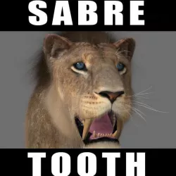 Sabretooth - 3d  model 3D model