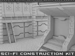 Sci-Fi Construction Kit 3D model