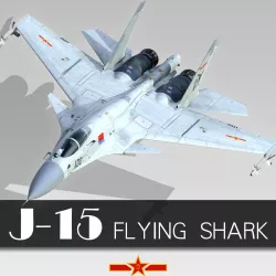 Shenyang J-15 3D model
