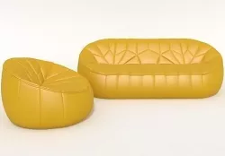 Sofa Ottoman Ligne Roset 3D model