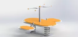 Spring-Swing for 4 (4 kids)