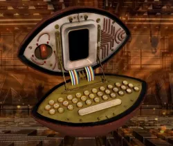 Steampunk Computer 3D model